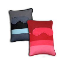 16FZTS03 travel pillow set cashmere eye mask